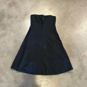 GAP 100% Cotton Strapless Minidress